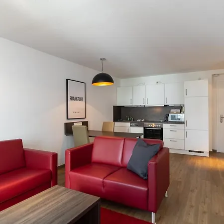 아파트 Schoenes Serviced Apartment In Frankfurt Am Main *